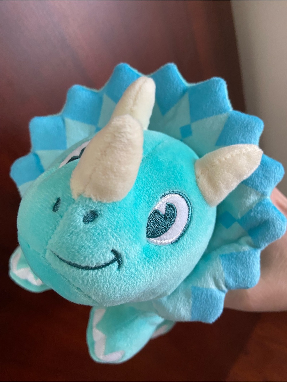 Disney Parks Animal Kingdom Dinoland Triceratops Spin Ride Dinosaur Plush 11.5”